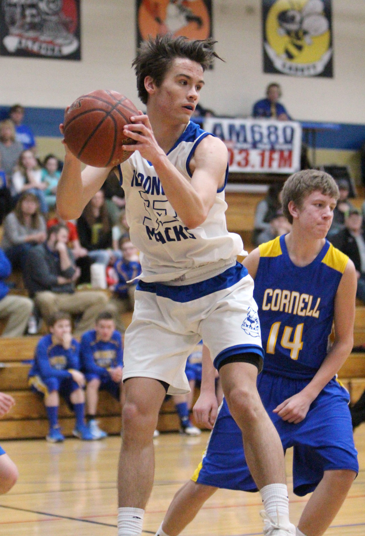 Cornell at McDonell boys basketball 2-27-18